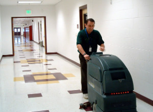 Machine Floor Cleaning 